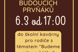 kavárna pro rodiče prvňáků